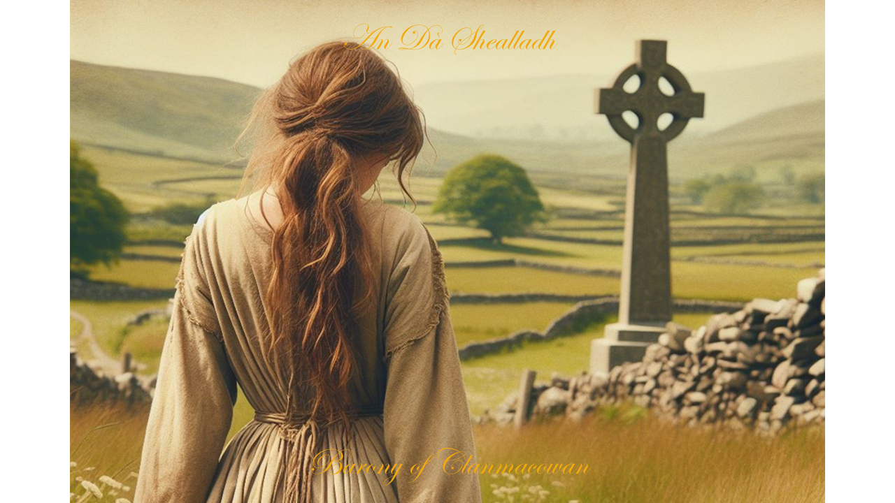 An da shealladh - The timeless gift, Barony of Clanmacowan, Galway, Ireland, 예수님의 아내
